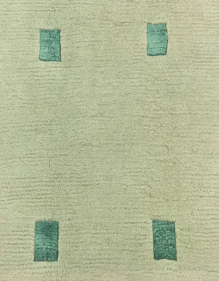 Detail image of  5' 7 x 6' 8  Hand Knotted Nepal Wool Rug