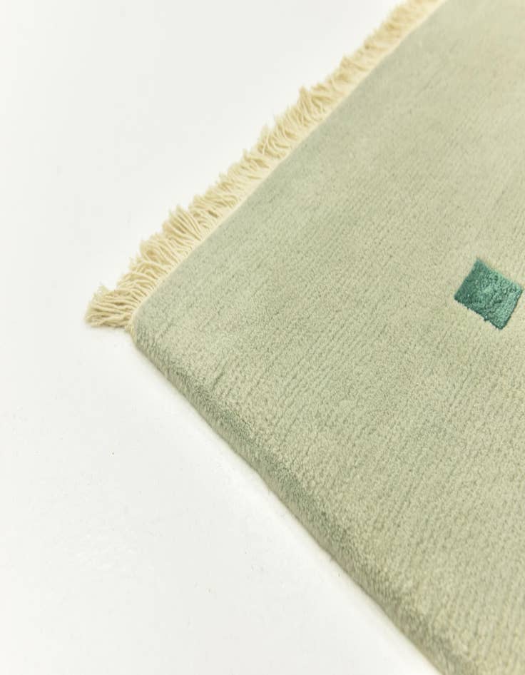 Detail image of  5' 7 x 6' 8  Hand Knotted Nepal Wool Rug