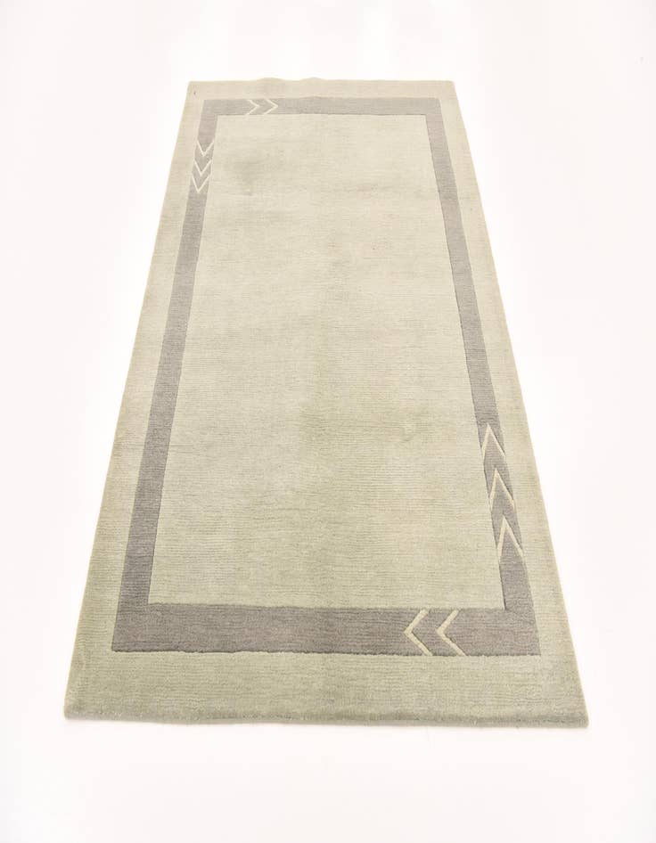 Detail image of  4' 8 x 6' 7  Hand Knotted Nepal Wool Rug