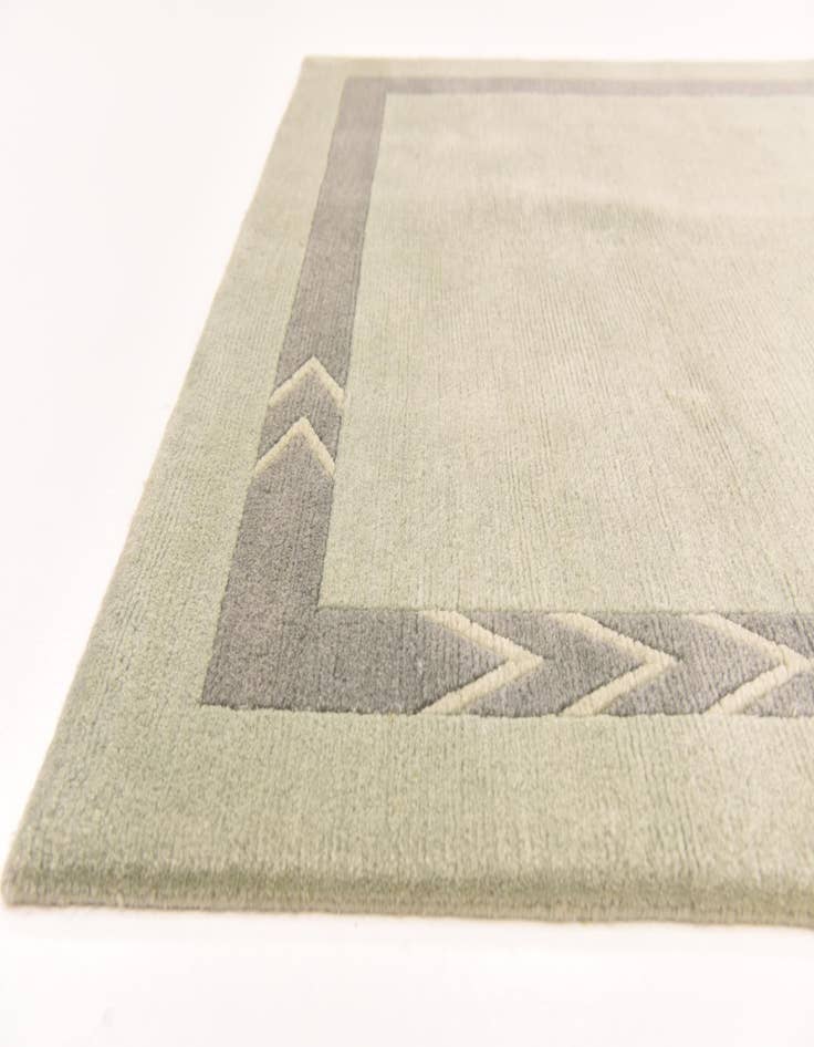 Detail image of  4' 8 x 6' 7  Hand Knotted Nepal Wool Rug