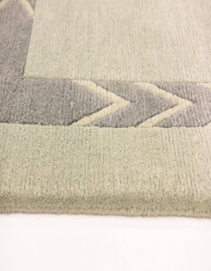 Detail image of  4' 8 x 6' 7  Hand Knotted Nepal Wool Rug