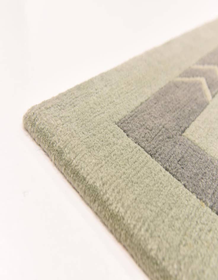 Detail image of  4' 8 x 6' 7  Hand Knotted Nepal Wool Rug