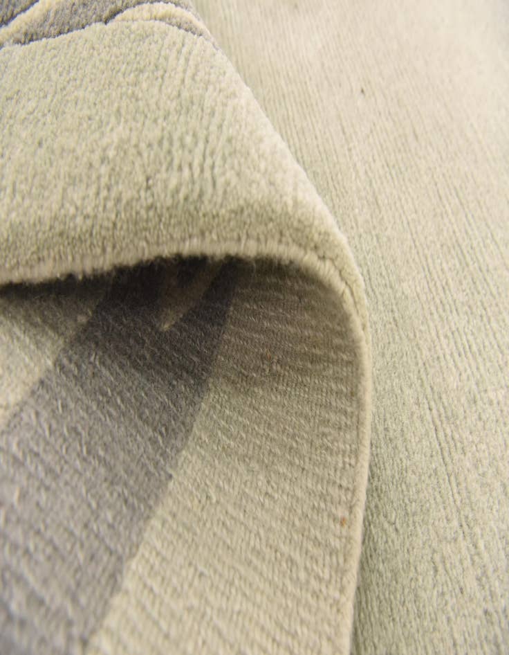 Detail image of  4' 8 x 6' 7  Hand Knotted Nepal Wool Rug