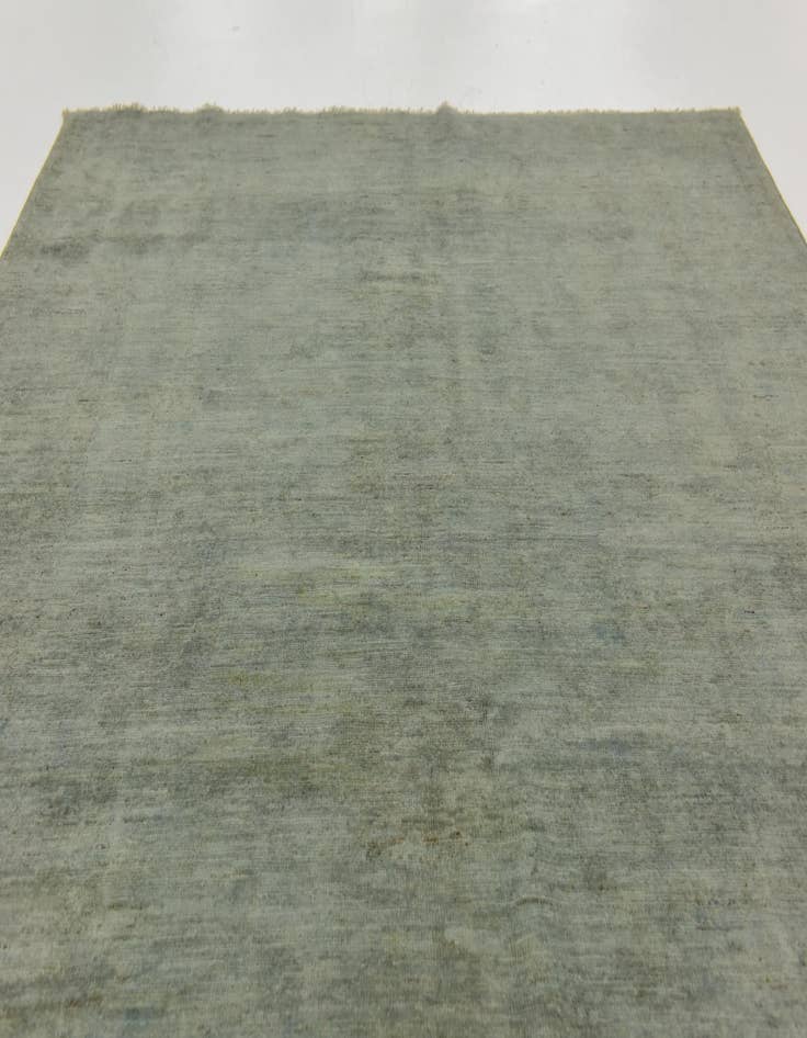 Detail image of 4' 9 x 6' 6 Hand Knotted Over-Dyed Ziegler Rug