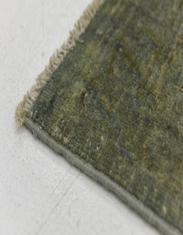 Detail image of 4' 9 x 6' 6 Hand Knotted Over-Dyed Ziegler Rug