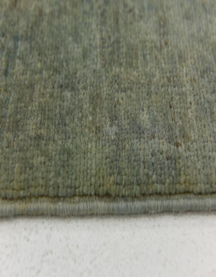 Detail image of 4' 9 x 6' 6 Hand Knotted Over-Dyed Ziegler Rug