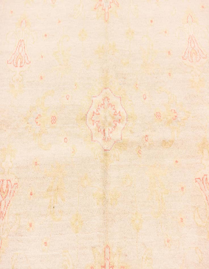 Detail image of  5' 3 x 8' 2  Hand Knotted Peshawar Ziegler Rug