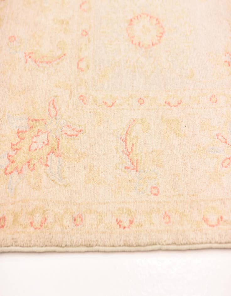 Detail image of  5' 3 x 8' 2  Hand Knotted Peshawar Ziegler Rug