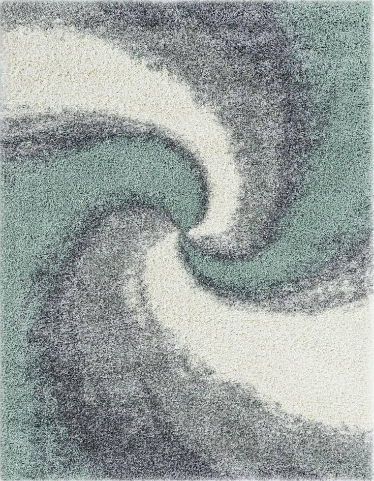 Detail image of  5' 3 x 8' Soft Touch Shag Rug