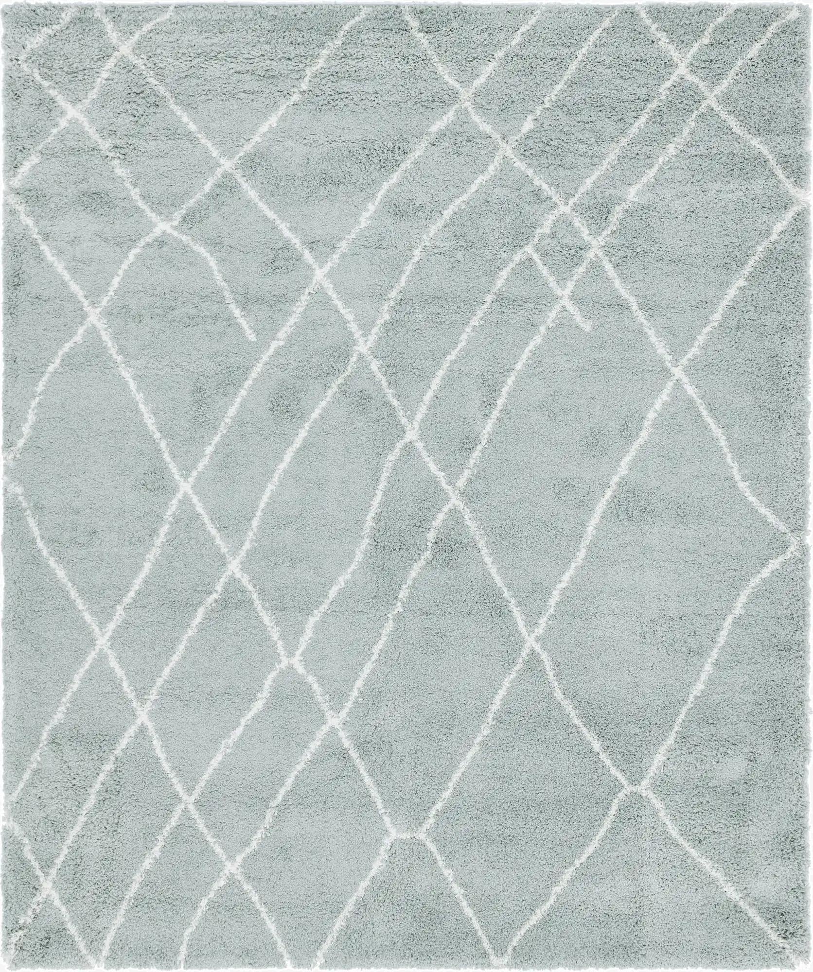  7' 10 x 10' Soft Touch Shag Rug