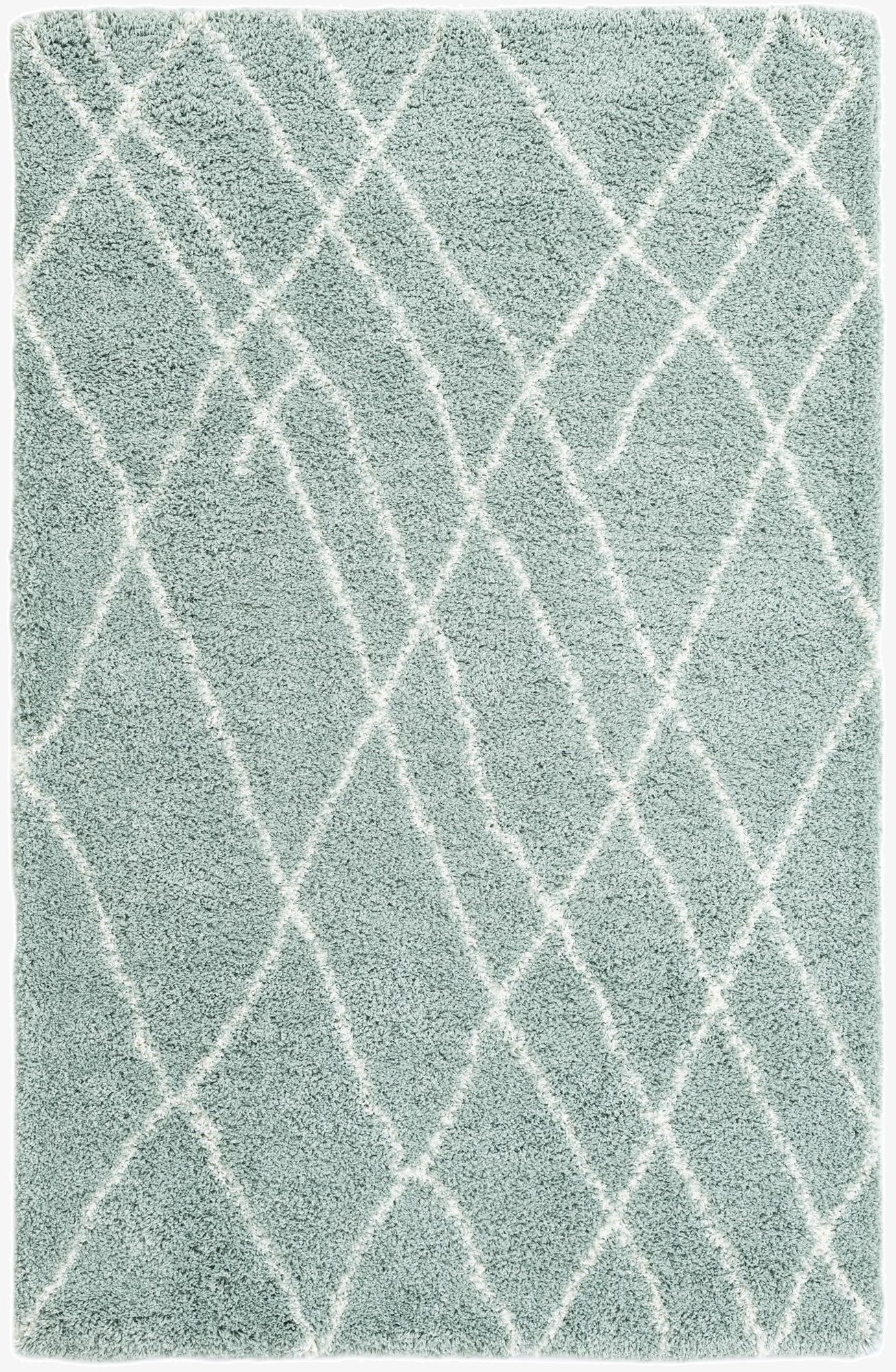  5' 3 x 8' Soft Touch Shag Rug