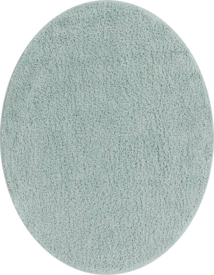 Detail image of  8' x 8' Soft Solid Shag Round Rug