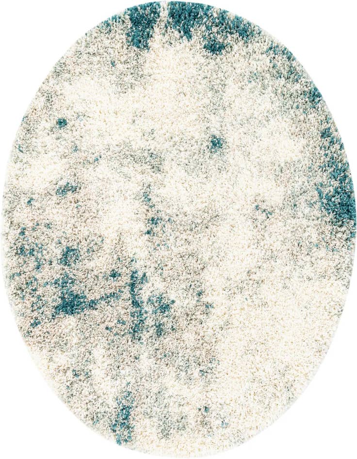 Detail image of  4' x 4' Soft Touch Shag Round Rug