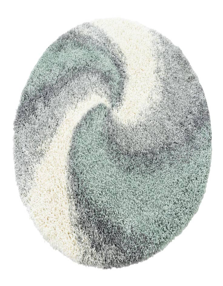 Detail image of  5' 3 x 5' 3 Soft Touch Shag Round Rug