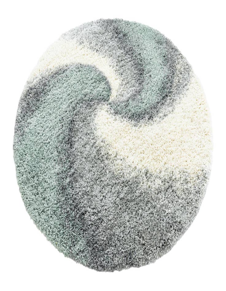 Detail image of  5' 3 x 5' 3 Soft Touch Shag Round Rug