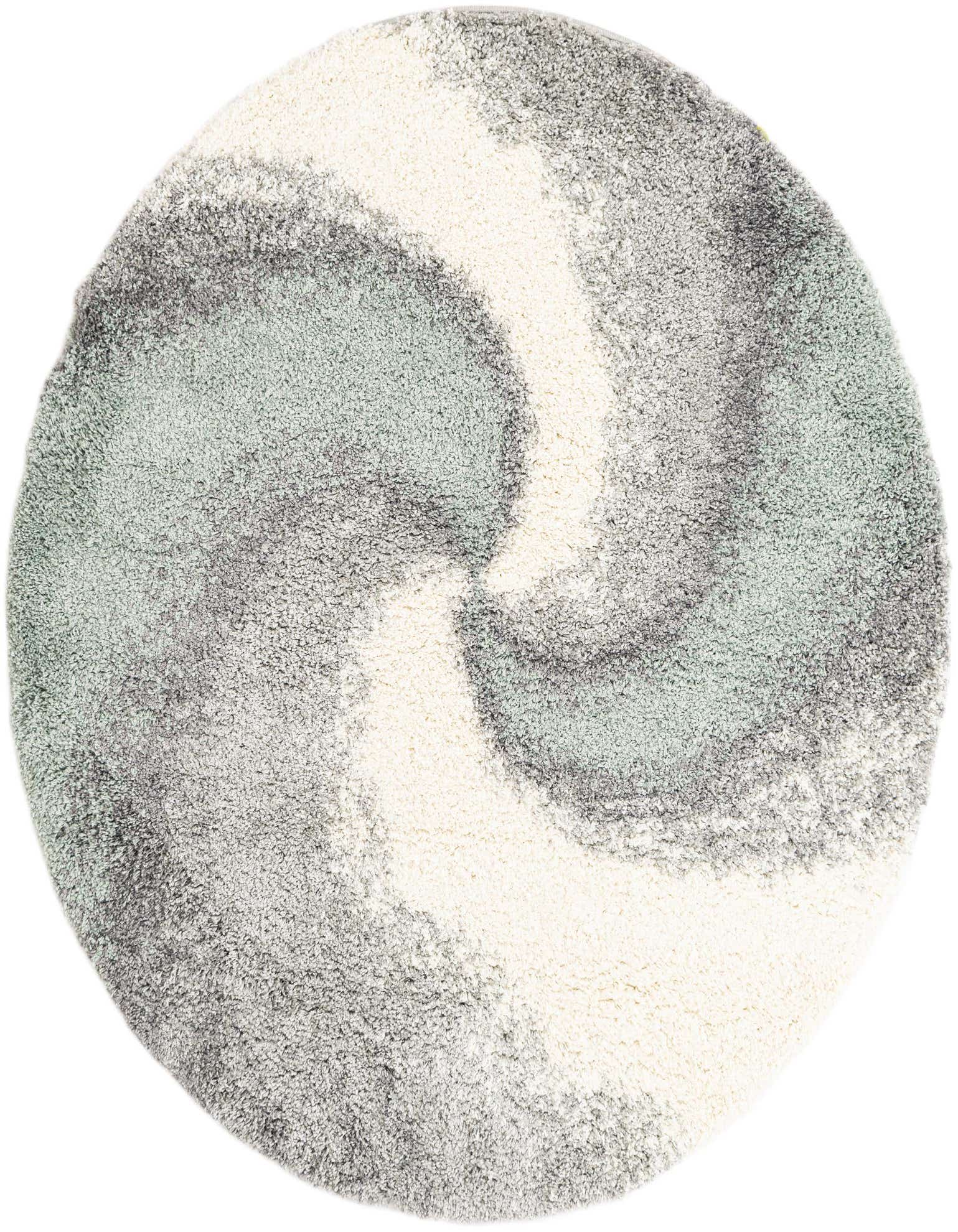 Primary image  6' x 6' Soft Touch Shag Round Rug