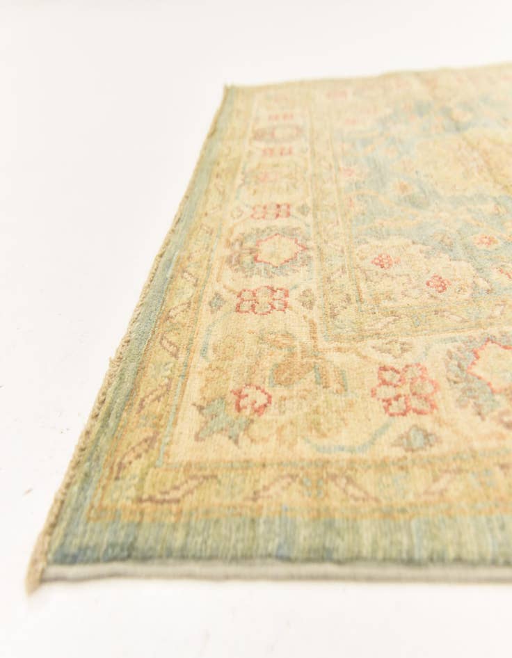 Detail image of  3' 1 x 10' 10  Hand Knotted Peshawar Ziegler Runner Rug