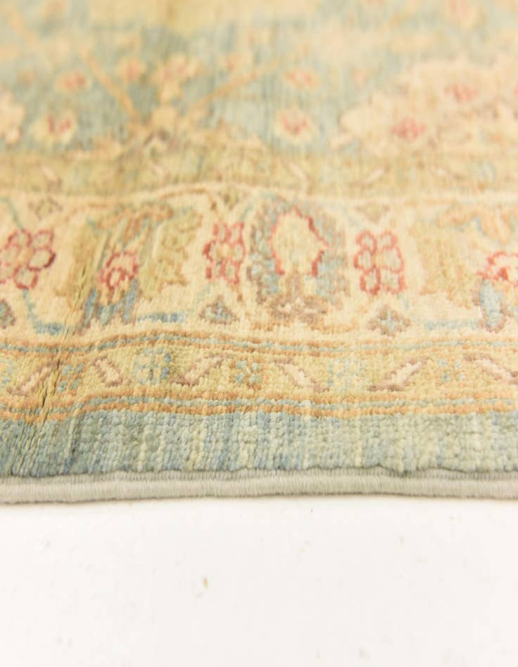 Detail image of  3' 1 x 10' 10  Hand Knotted Peshawar Ziegler Runner Rug