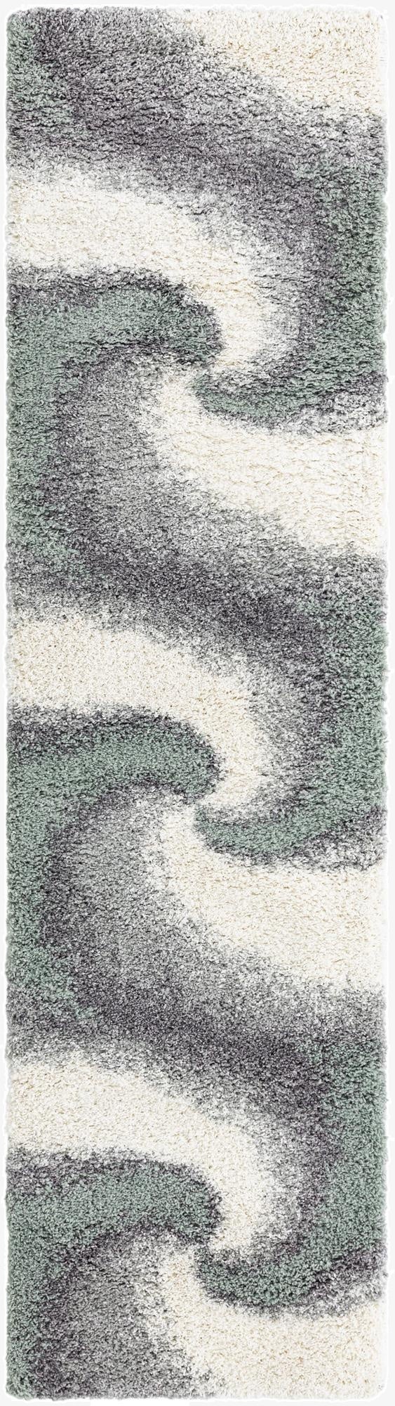  2' 7 x 10' Soft Touch Shag Runner Rug