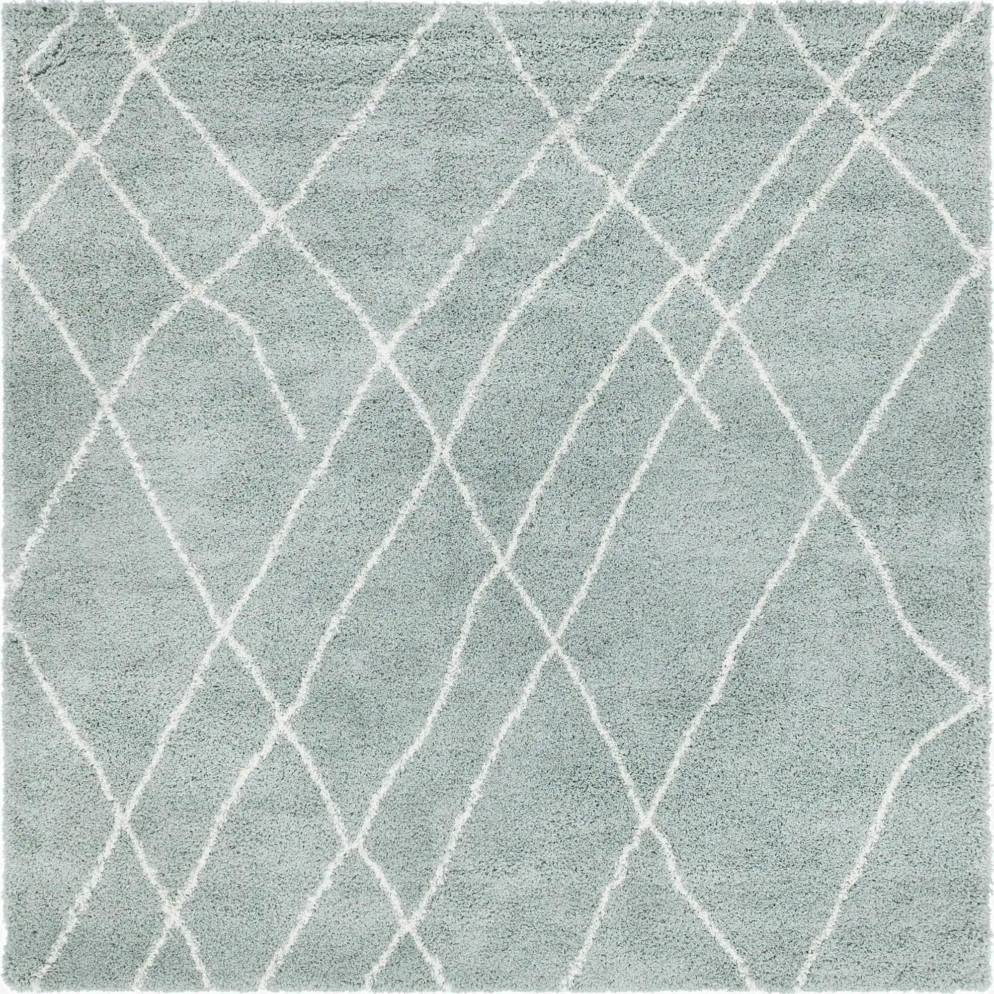  7' 10 x 7' 10 Soft Touch Shag Square Rug