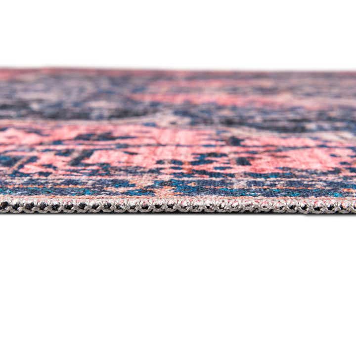 Salmon Pink 7' 10 x 11' Washable Francesca Rug | Rugs.com