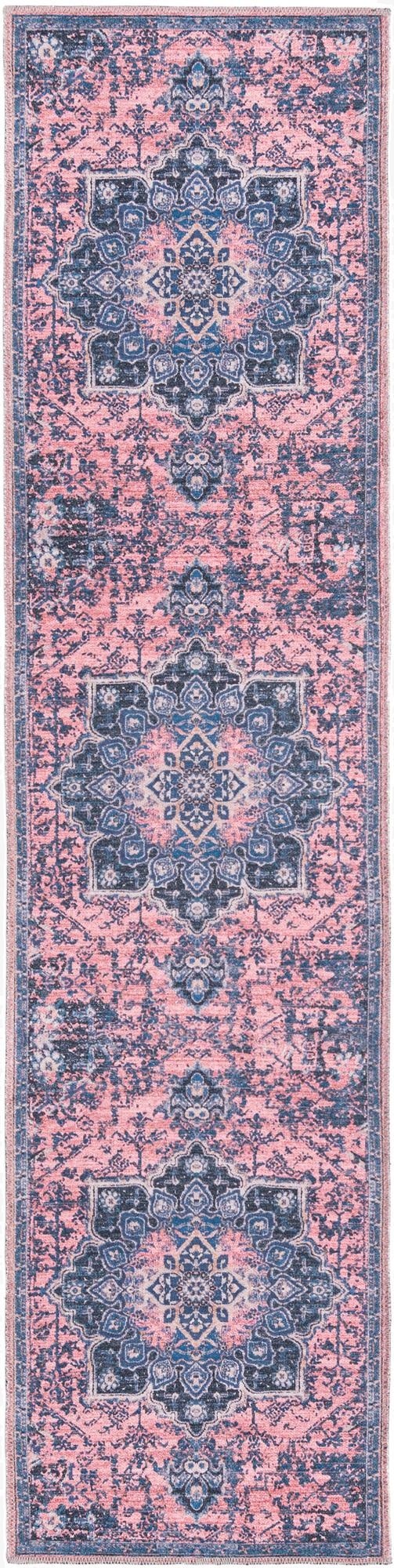  2' x 8'  Washable Francesca Runner Rug