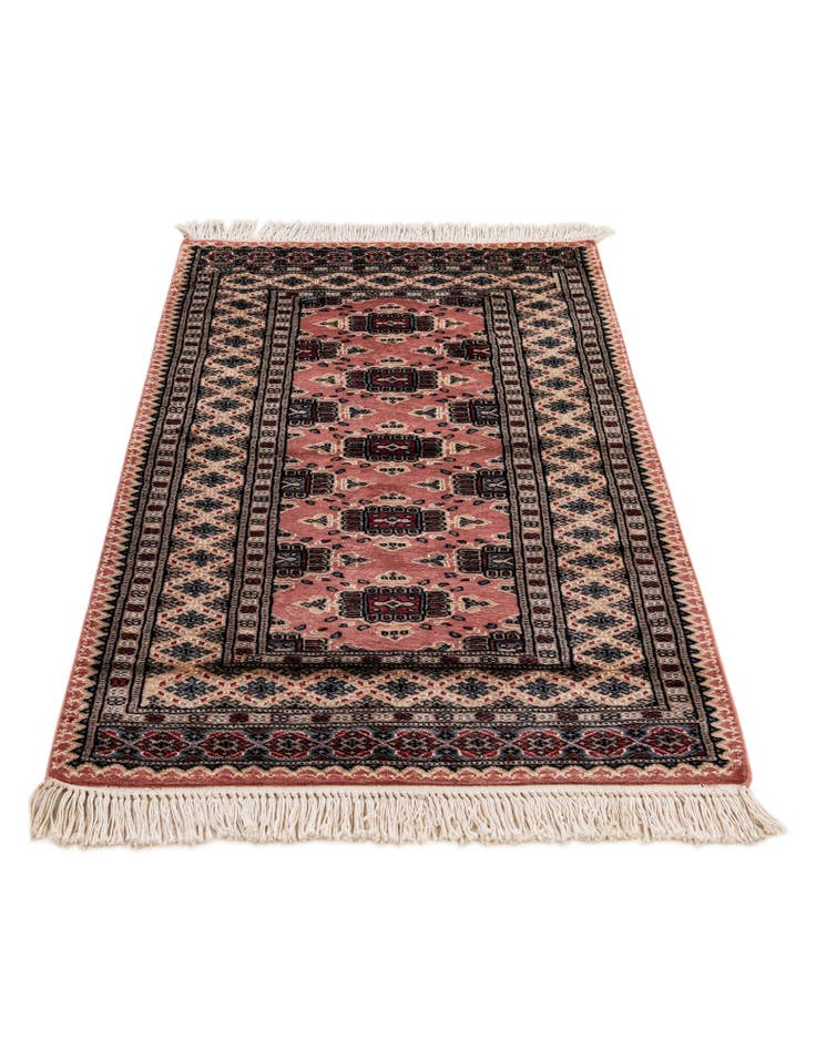 Detail image of  2' 9 x 4' 8  Hand Knotted Bokhara Rug