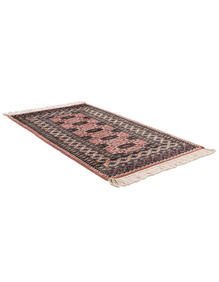 Detail image of  2' 9 x 4' 8  Hand Knotted Bokhara Rug