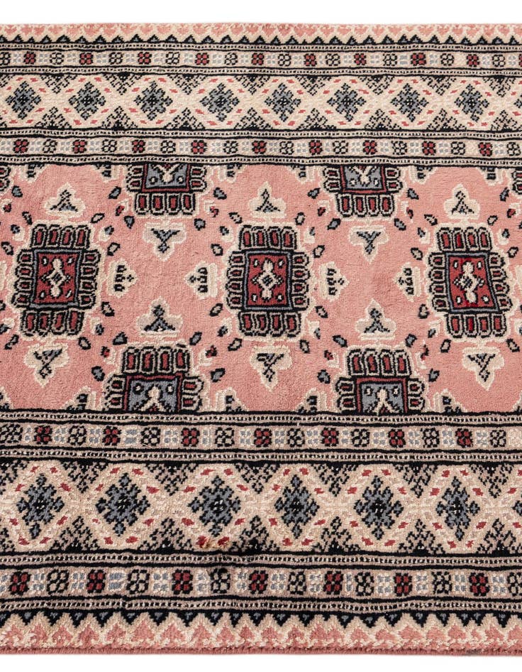 Detail image of  2' 9 x 4' 8  Hand Knotted Bokhara Rug