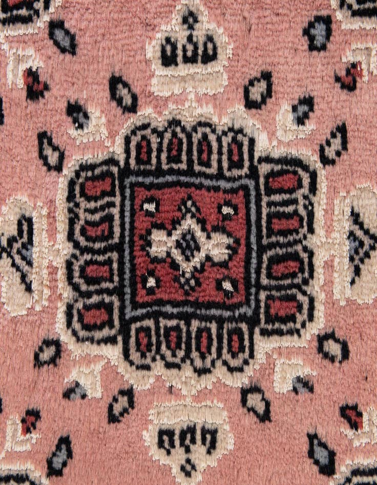Detail image of  2' 9 x 4' 8  Hand Knotted Bokhara Rug