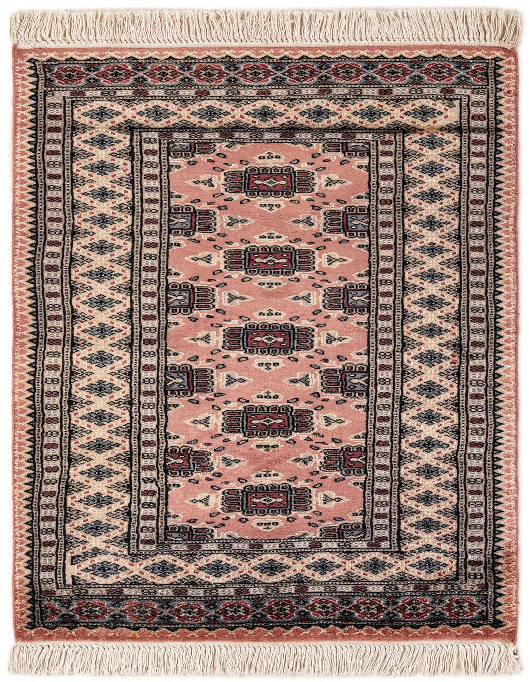 Primary image  2' 9 x 4' 8  Hand Knotted Bokhara Rug