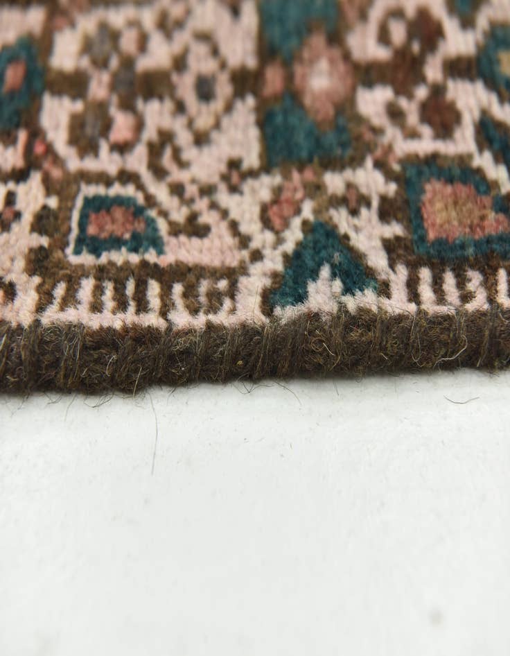 Detail image of  3' 10 x 6' 7  Hand Knotted Hamedan Persian Wool Rug