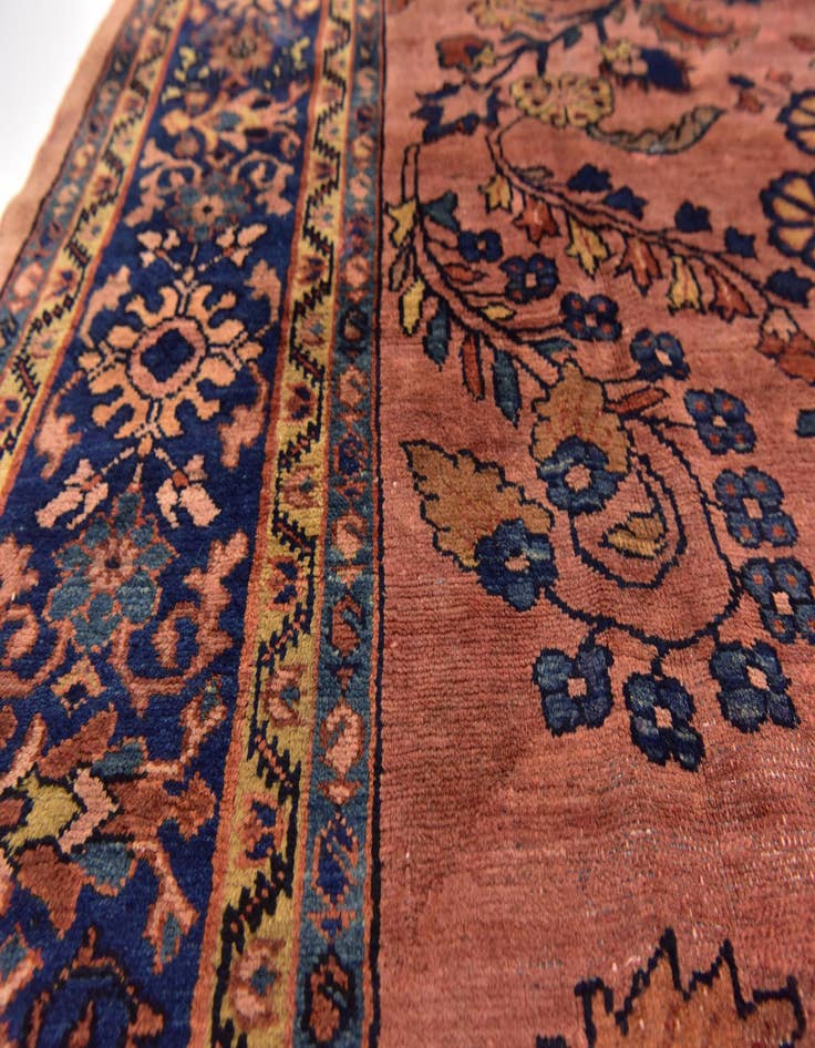 Detail image of  8' 10 x 12'  Hand Knotted Liliyan Persian Wool Rug