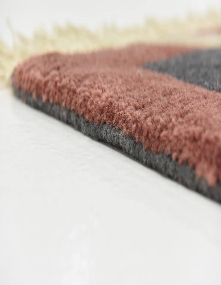 Detail image of  8' 3 x 11' 9  Hand Knotted Nepal Wool Rug