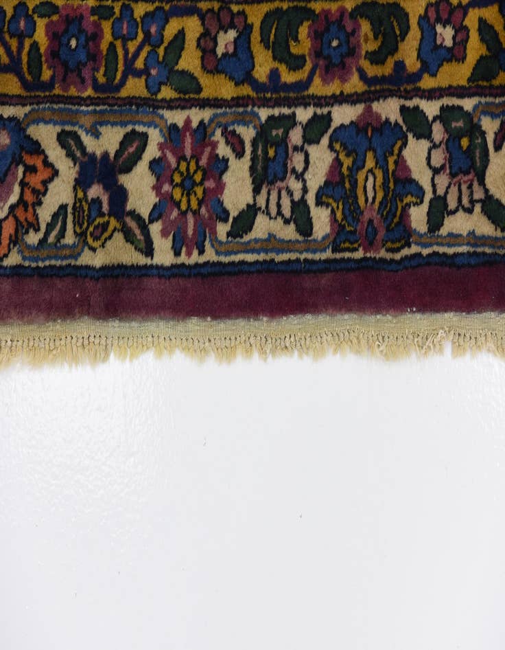 Detail image of  16' 7 x 26' 7  Hand Knotted Sarough Persian Wool Rug