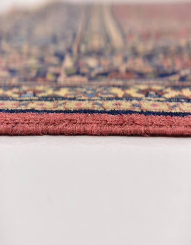 Detail image of  8' 6 x 11' 4  Hand Knotted Sarough Persian Wool Rug