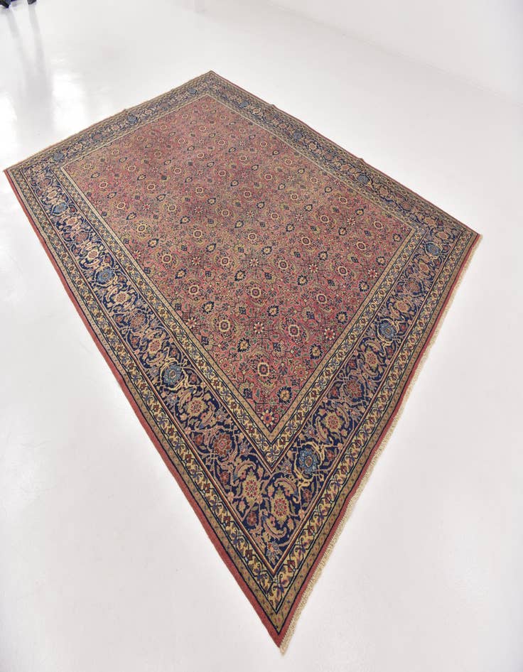 Detail image of  8' 6 x 11' 4  Hand Knotted Sarough Persian Wool Rug