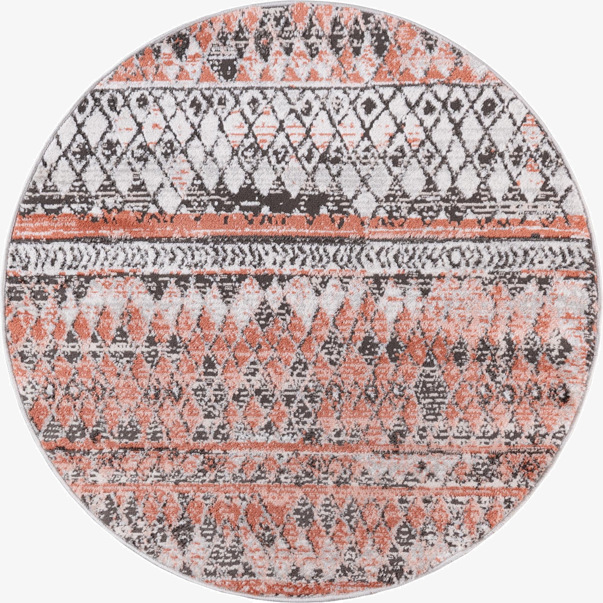  3' 3 x 3' 3 Leipzig Round Rug