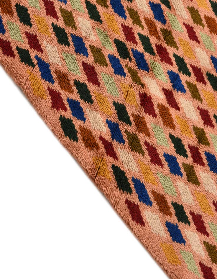 Detail image of  2' 8 x 9' 9  Hand Knotted Balouch Wool Runner Rug