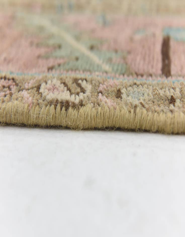 Detail image of 4' 10 x 9' 6 Hand Knotted Ultra Vintage Persian Wool Runner Rug