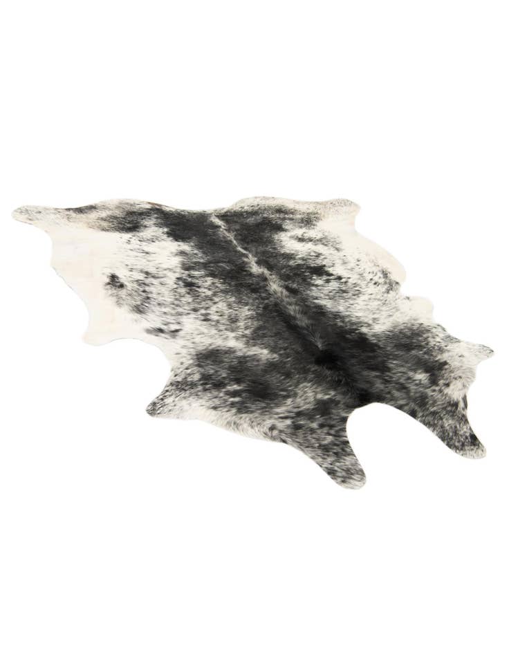 Detail image of  6' x 6' 8 Cowhide Leather Rug