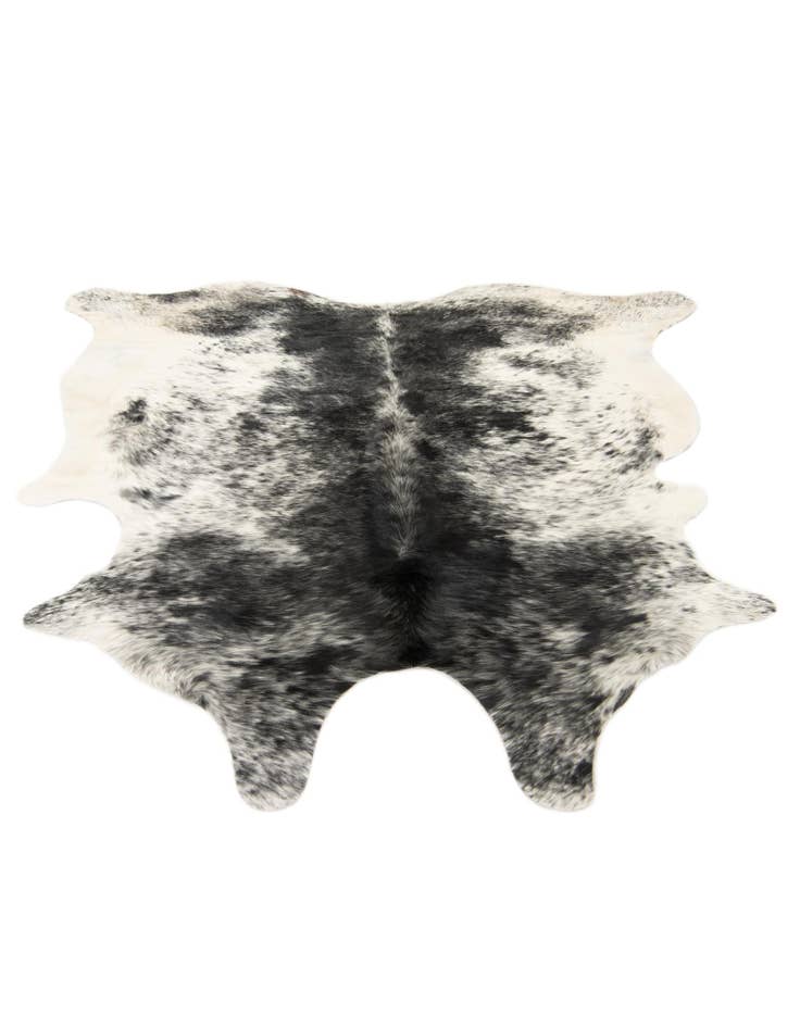 Detail image of  6' x 6' 8 Cowhide Leather Rug