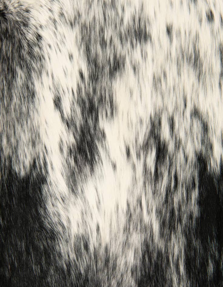 Detail image of  6' x 6' 8 Cowhide Leather Rug