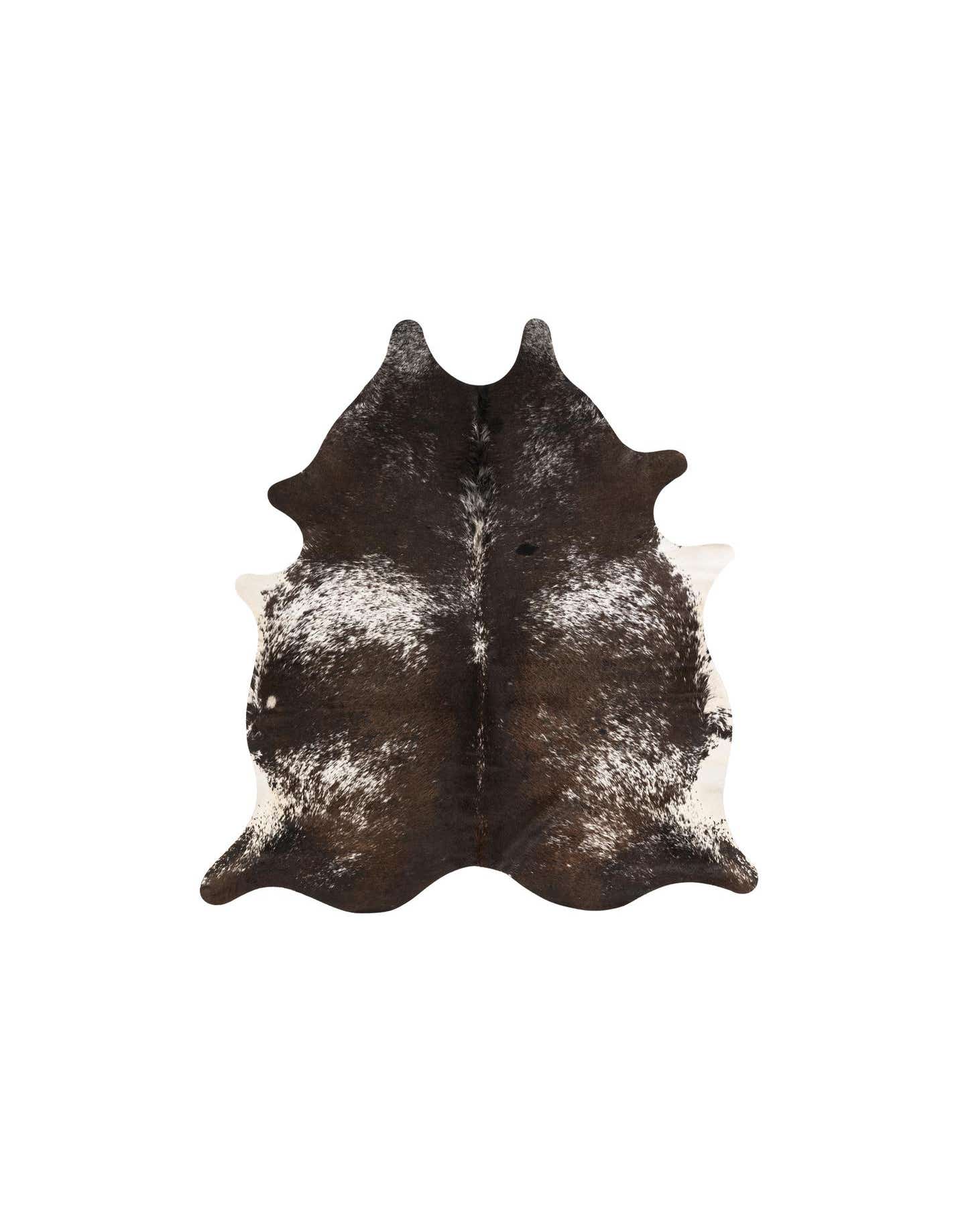 Primary image  5' 7 x 6' 5 Cowhide Leather Rug