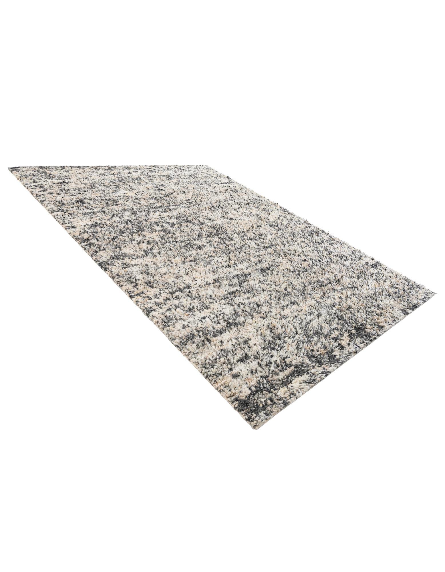 Salt and Pepper 7' 10 x 10' Hand Woven Haka Deluxe Shag Rug | Rugs.com