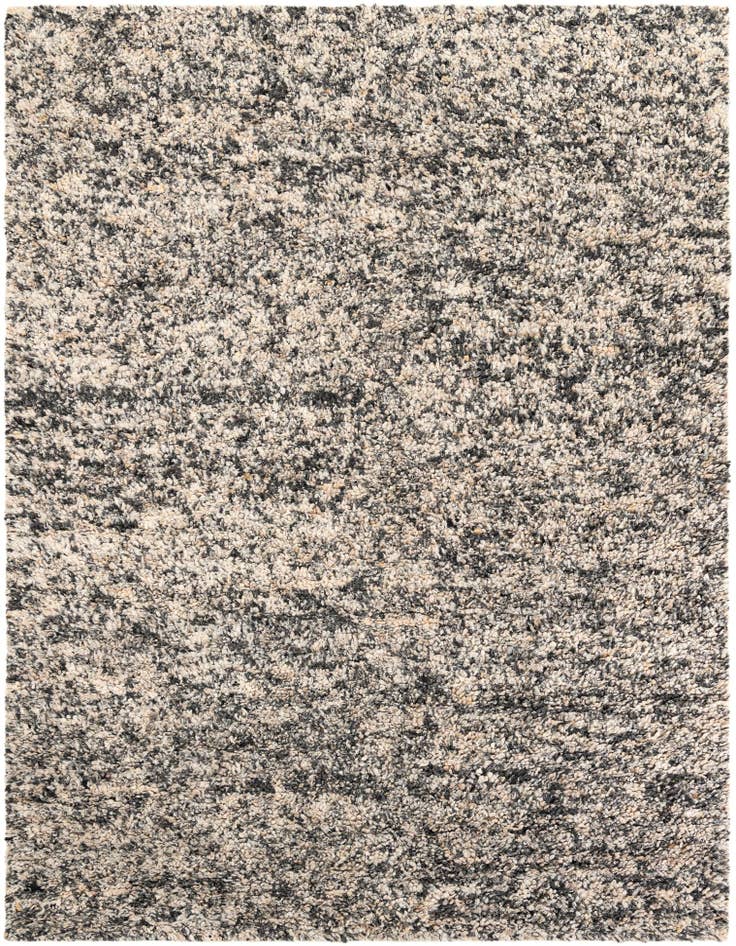 Detail image of  9' x 12'  Hand Woven Haka Deluxe Shag Rug