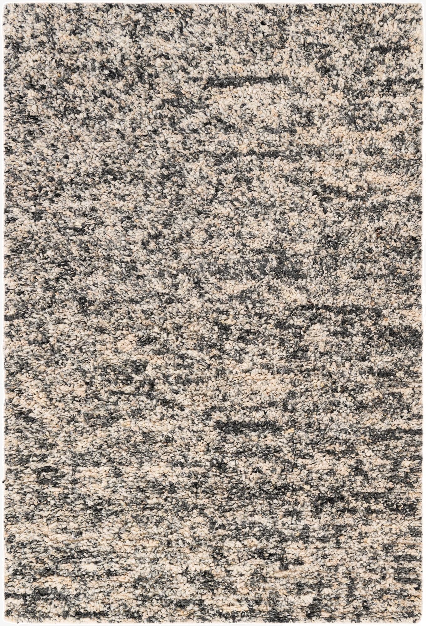  6' 1 x 9'  Hand Woven Haka Deluxe Shag Rug