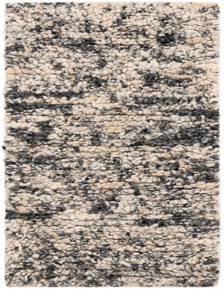 Detail image of  2' x 4' 1  Hand Woven Haka Deluxe Shag Runner Rug