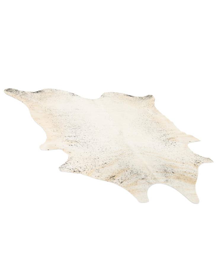 Detail image of  6' 7 x 6' 8 Cowhide Leather Square Rug