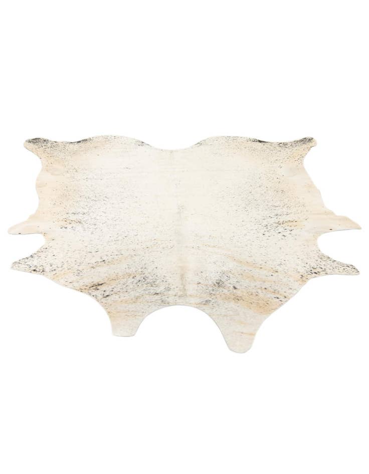 Detail image of  6' 7 x 6' 8 Cowhide Leather Square Rug